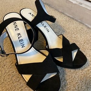 Anne Klein classy open toe heels